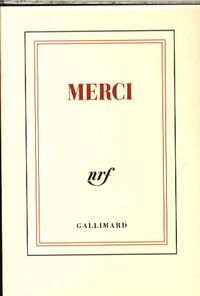 Produktbild: Merci : carnet poche lign&eacute;
