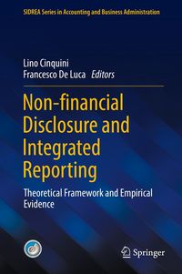 Produktbild: Non-financial Disclosure and Integrated Reporting