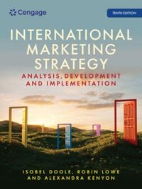 Produktbild: International Marketing Strategy: Analysis, Development and Implementation