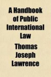 Produktbild: A Handbook of Public International Law