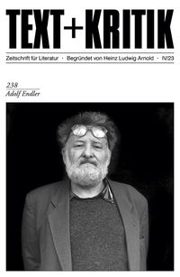 Produktbild: Adolf Endler