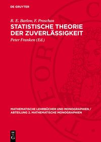 Produktbild: Statistische Theorie der Zuverl&auml;ssigkeit
