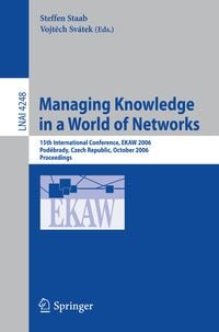 Produktbild: Managing Knowledge in a World of Networks