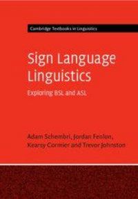 Produktbild: Sign Language Linguistics