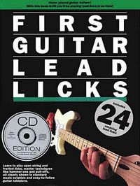 Produktbild: First Guitar Lead Licks with CD (Audio)