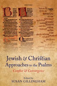 Produktbild: Jewish and Christian Approaches to the Psalms