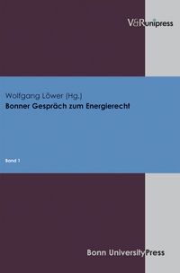 Produktbild: Bonner Gespr&auml;ch zum Energierecht