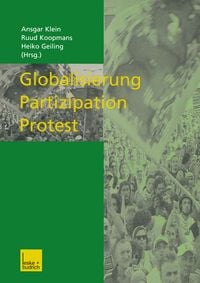 Produktbild: Globalisierung - Partizipation - Protest