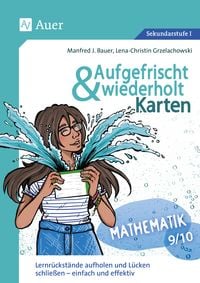 Produktbild: Aufgefrischt-und-wiederholt-Karten Mathematik 9-10