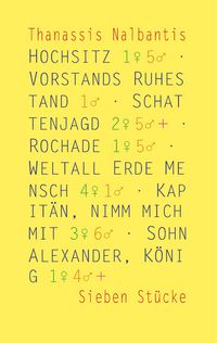 Produktbild: Hochsitz &middot; Vorstands Ruhestand &middot; Schattenjagd &middot; Rochade &middot; Weltall Erde Mensch &middot; Kapit&auml;n, nimm mich mit &middot; Sohn Alexander, K&ouml;nig