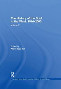 Produktbild: The History of the Book in the West: 1914&iquest;2000