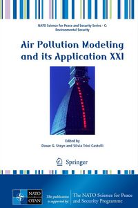 Produktbild: Air Pollution Modeling and its Application XXI