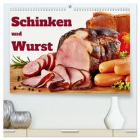 Produktbild: Schinken und Wurst (hochwertiger Premium Wandkalender 2026 DIN A2 quer), Kunstdruck in Hochglanz