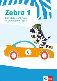 Produktbild: Zebra 1. Buchstabenheft Plus in Grundschrift Klasse 1