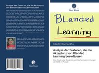 Produktbild: Analyse der Faktoren, die die Akzeptanz von Blended Learning beeinflussen