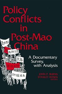 Produktbild: Policy Conflicts in Post-Mao China