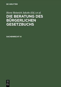 Produktbild: Sachenrecht III