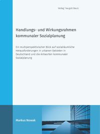 Produktbild: Handlungs- und Wirkungsrahmen kommunaler Sozialplanung