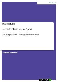 Produktbild: Mentales Training im Sport