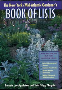 Produktbild: New York/Mid-Atlantic Gardener's Book of Lists