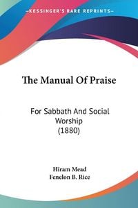 Produktbild: The Manual Of Praise