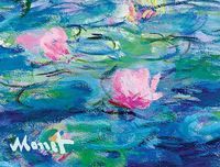 Produktbild: Monet Waterlilies Portfolio Notes