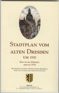 Bild vom Artikel Stadtplan vom alten Dresden um 1930 / Map of Old Dresden around 1930 vom Autor Michael Schmidt