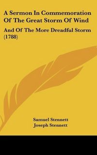 Produktbild: A Sermon In Commemoration Of The Great Storm Of Wind