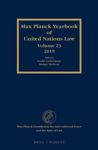 Produktbild: Max Planck Yearbook of United Nations Law, Volume 23 (2019)