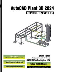 Produktbild: AutoCAD Plant 3D 2024 for Designers, 8th Edition