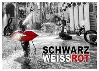Produktbild: Schwarz - Wei&szlig; - Rot (Wandkalender 2026 DIN A2 quer), CALVENDO Monatskalender