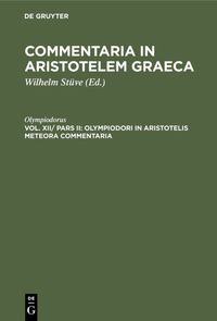 Produktbild: Olympiodori in Aristotelis Meteora commentaria