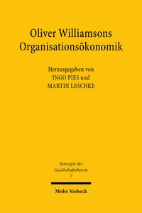 Produktbild: Oliver Williamsons Organisations&ouml;konomik