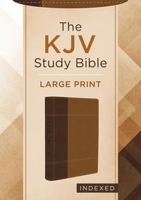 Produktbild: The KJV Study Bible, Large Print (Indexed) [Copper Cross]