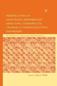 Produktbild: Perspectives on Individual Differences Affecting Therapeutic Change in Communication Disorders