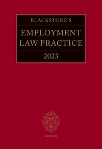Produktbild: Blackstone's Employment Law Practice 2023
