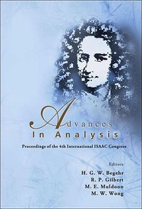 Produktbild: Advances in Analysis - Proceedings of the 4th International Isaac Congress