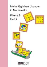 Produktbild: Meine t&auml;glichen &Uuml;bungen in Mathematik - 8. Schuljahr