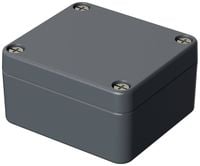 Produktbild: Bopla EUROMAS A 101 01101000 Industrie-Geh&auml;use 58 x 64 x 34 Aluminium Silber-Grau (RAL 7001) 1 St.