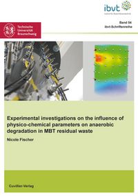 Produktbild: Experimental investigations on the influence of physico-chemical parameters on anaerobic degradation in MBT residual waste
