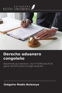 Produktbild: Derecho aduanero congole&ntilde;o