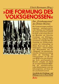 Produktbild: Die Formung des Volksgenossen