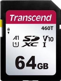 Produktbild: Transcend TS64GSDC460T-VS1 SD-Karte Retail 64GB