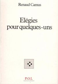 Produktbild: El&eacute;gies pour quelques-uns