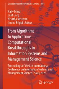 Produktbild: From Algorithms to Applications: Computational Breakthroughs in Information Systems and Management Science