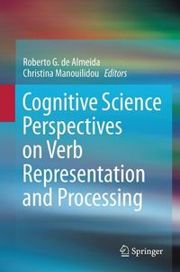 Produktbild: Cognitive Science Perspectives on Verb Representation and Processing