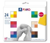 Produktbild: STAEDTLER Modelliermasse FIMO® soft Basic Colours 24er Set
