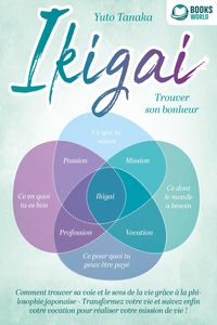 Produktbild: IKIGAI - Trouver son bonheur: Comment trouver sa voie et le sens de la vie gr&acirc;ce &agrave; la philosophie japonaise - Transformez votre vie et suivez enfin vo