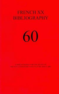 Produktbild: French XX Bibliography Issue No. 60