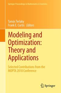 Produktbild: Modeling and Optimization: Theory and Applications